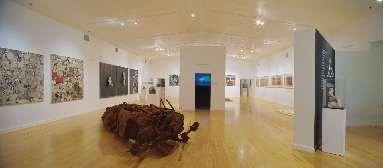 "Iraqi Artists in Exile", Installation view Station Museum of Contemporary Art, 2009