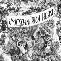 Beehive Design Collective, "Mesoamérica Resiste", 2005–2014, Digital print on fabric