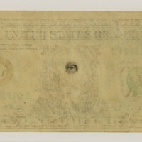Mel Chin - Do Not Ask Me, "ERASED CURRENCY - Eye of the Beholder", 1995-96