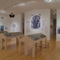 Emory Douglas: The Black Panther Party, installation view Station Museum of Contemporary Art, 2008