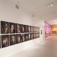 Installation Station Museum of Contemporary Art, August Bradley, From the series: "99 Faces of Occupy Wall St.", 2011. Inkjet on photo paper, 30” x 22.5”
