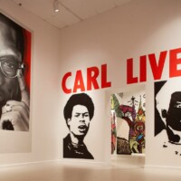 LEE WASHINGTON, "Malcolm X and Carl Hampton of the Black Panther Party", 2013