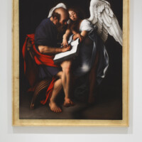 Fabio D'Aroma, "The Lost Caravaggio", 2006, oil on canvas