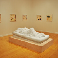 Patricia Cronin, "Memorial To A Marriage", 2002, Carrara marble
