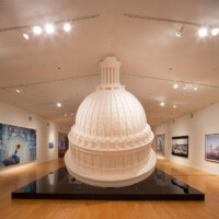 ABDULNASSER GHAREM, "Capitol Dome", 2012, Installation view Station Museum of Contemporary Art, 2016