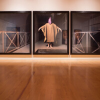 Andres Serrano, "Untitled X-1 / Untitled X-2 / Untitled X-3", chromogenic print, dibond mounted, plexiglass, wooden frame, Each panel 88 x 72 inches, Ed. 1/1 + 2AP