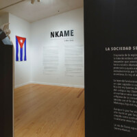 "Nkame: A Retrospective of Cuban Printmaker Belkis Ayón", installation view at the Station Museum of Contemporary Art, 2018