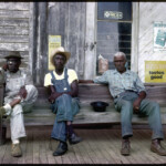 "The Porch Crew," 1973, Photograph by Travis Whitfield